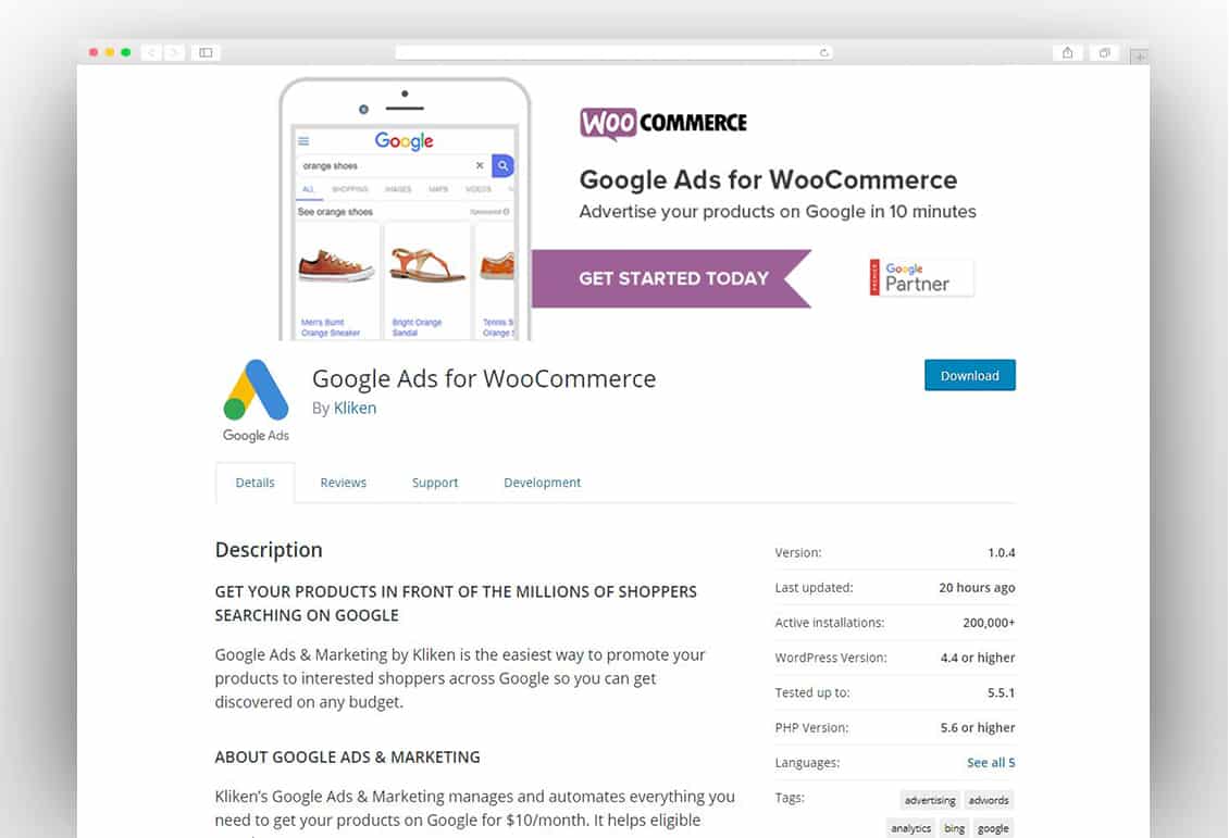 Google Ads for WooCommerce