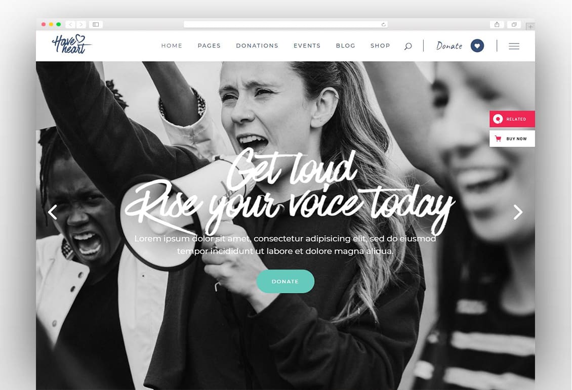 HaveHeart - Fundraising and Charity Theme