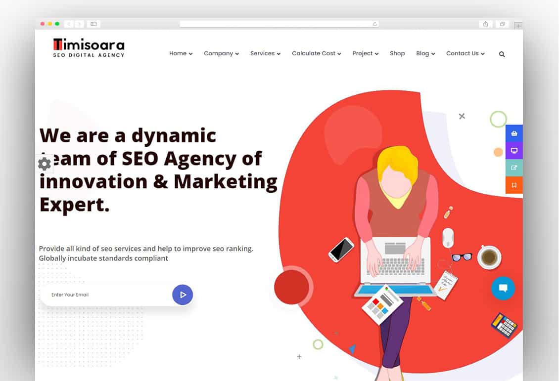 Timisoara - Digital Marketing WordPress Theme