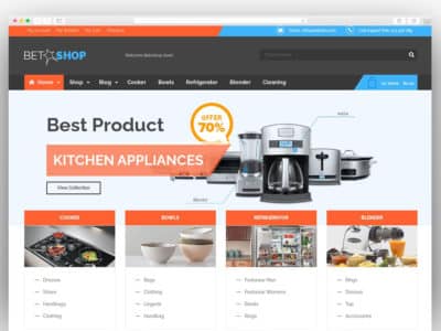 VG BetaShop - Kitchen Appliances WooCommerce Theme