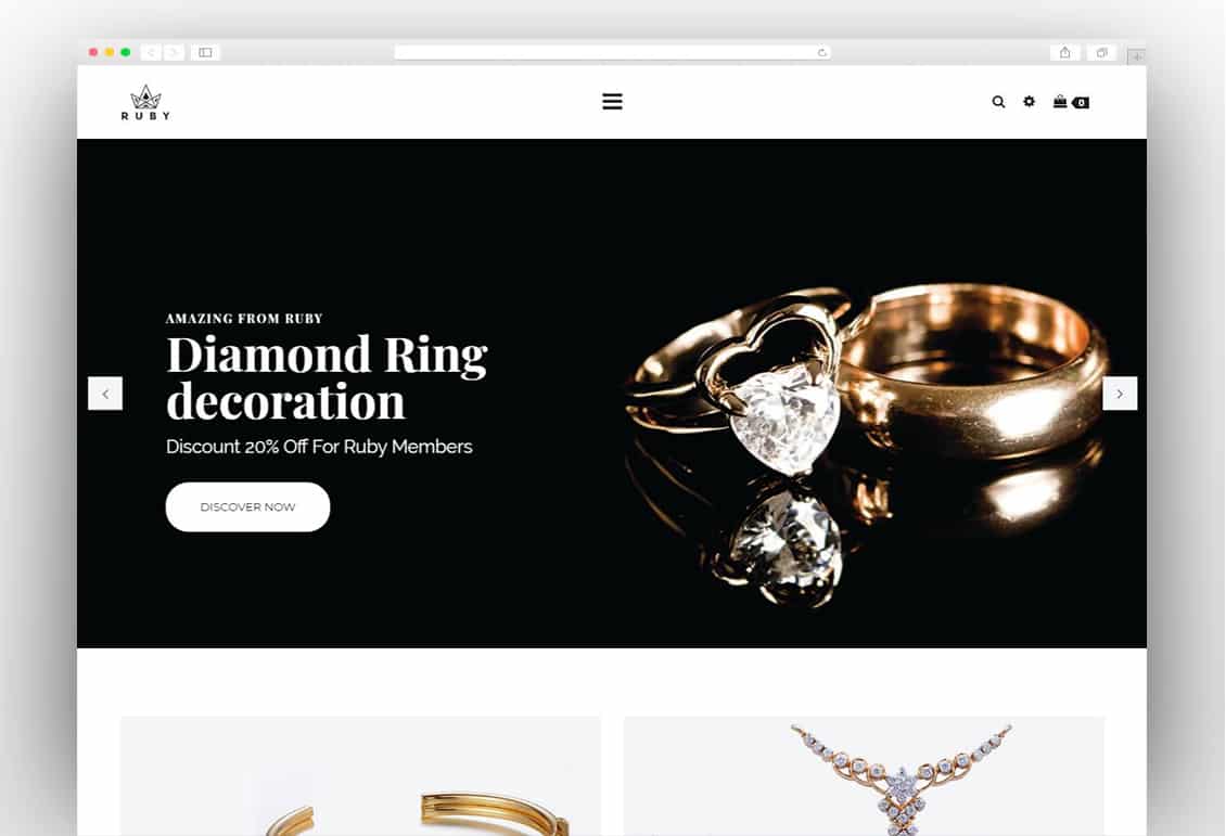 Jewelry Shopify Theme - Ruby