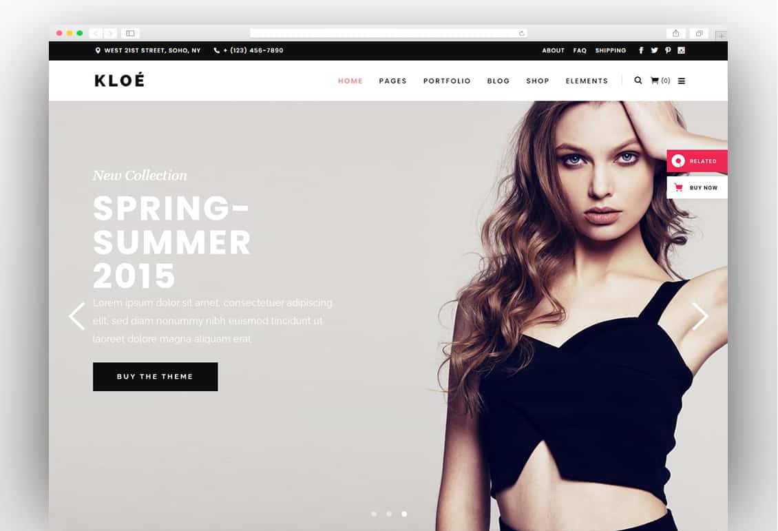 Kloe - Fashion & Lifestyle Multi-Purpose Theme