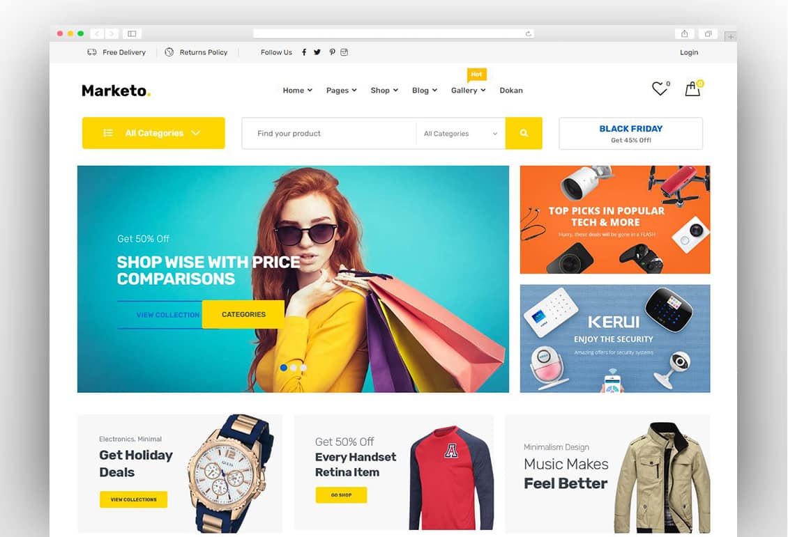 27 Best Electronics Store WordPress Themes 2022