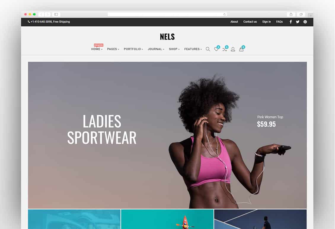 Nels - An Exquisite eCommerce WordPress Theme