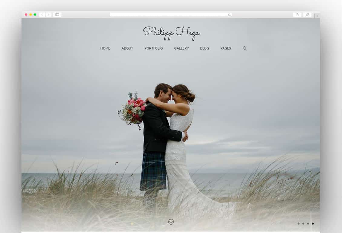 PH - Wedding Photography Portfolio WordPress Theme