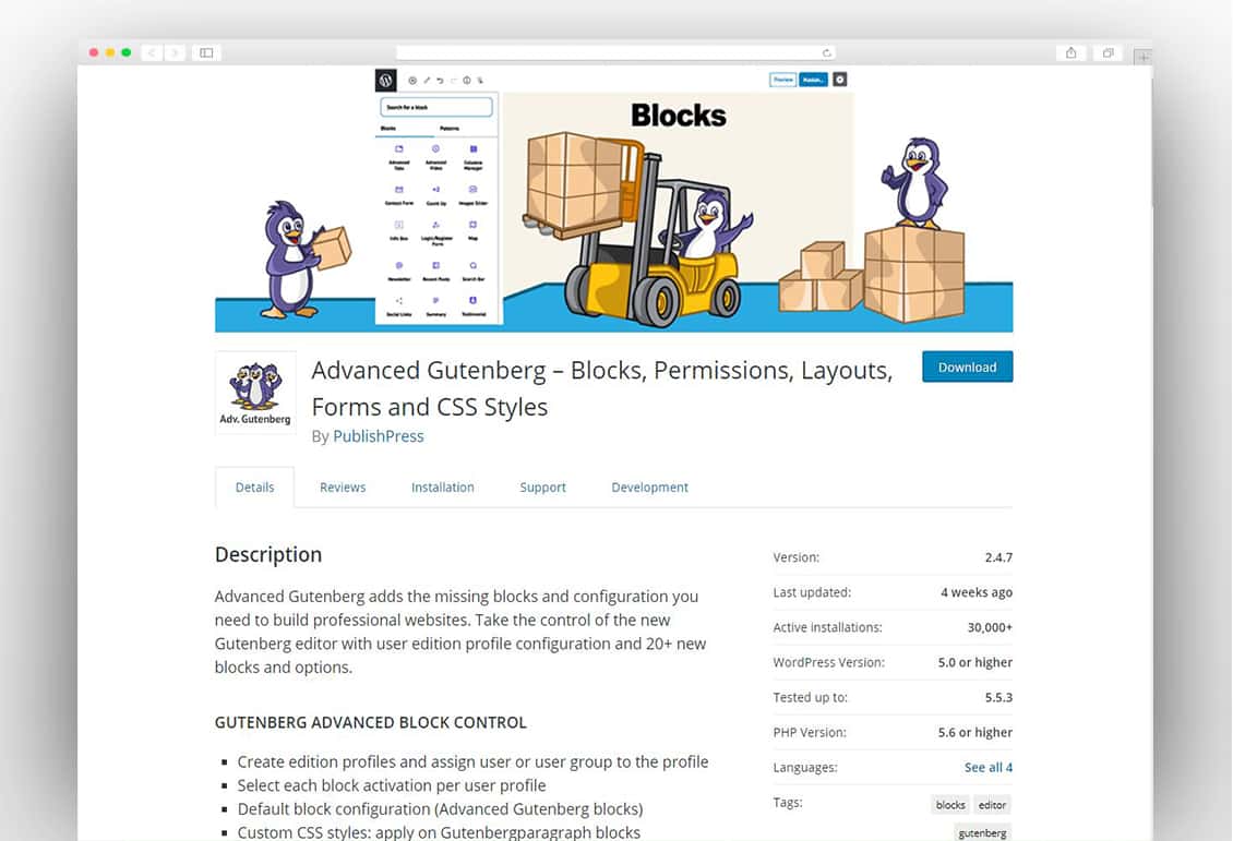 Advanced Gutenberg – Blocks, Permissions, Layouts, Forms and CSS Styles