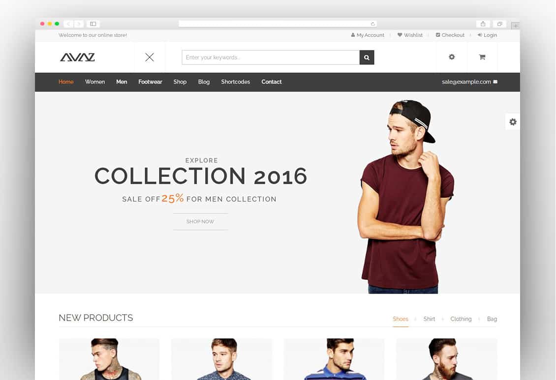 Avaz - Fashion Responsive WooCommerce Wordpress Theme