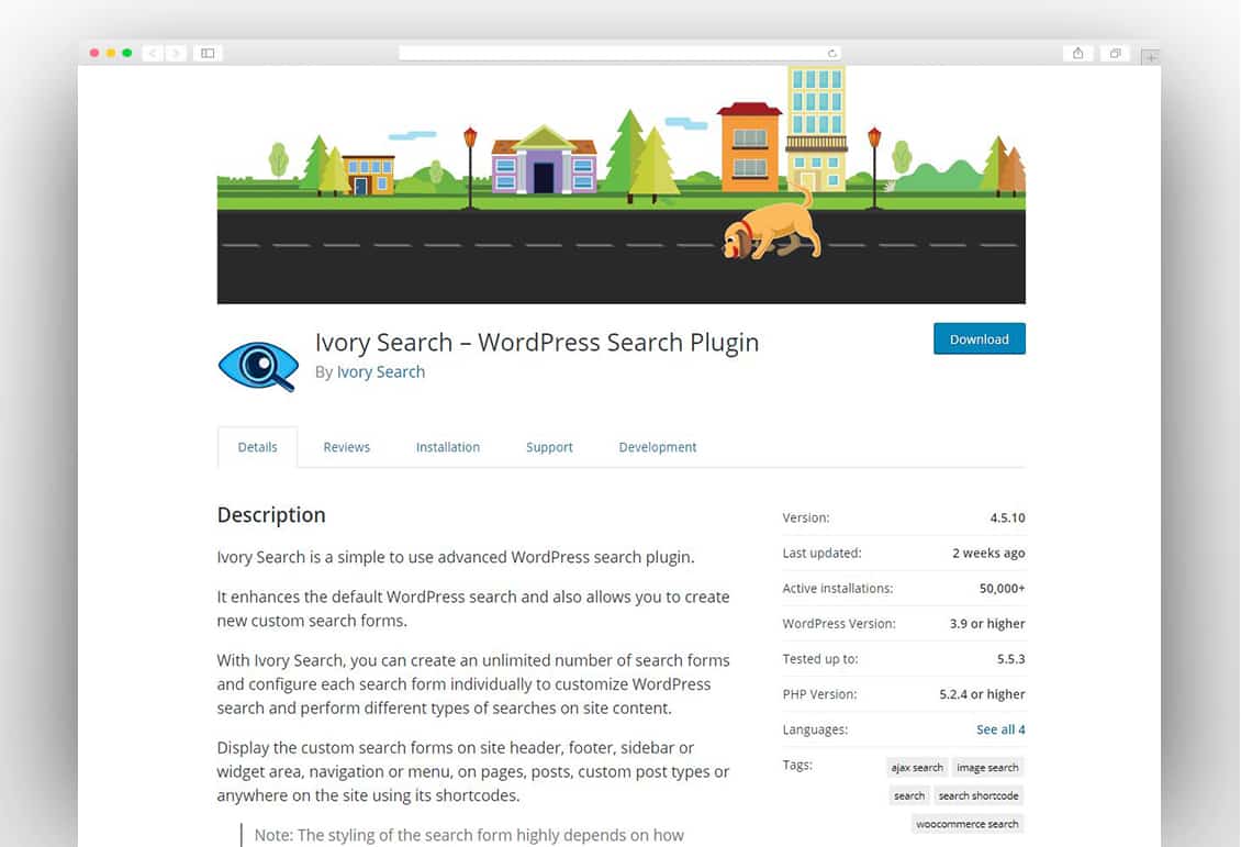 Ivory Search – WordPress Search Plugin