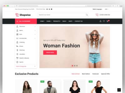 Shopwise - eCommerce Shopify Theme