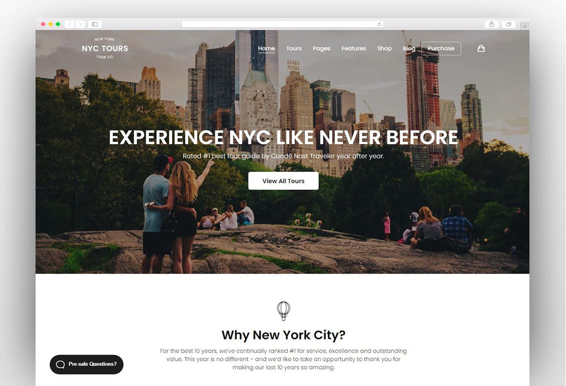 Tour Booking & Travel WordPress Theme - Embark