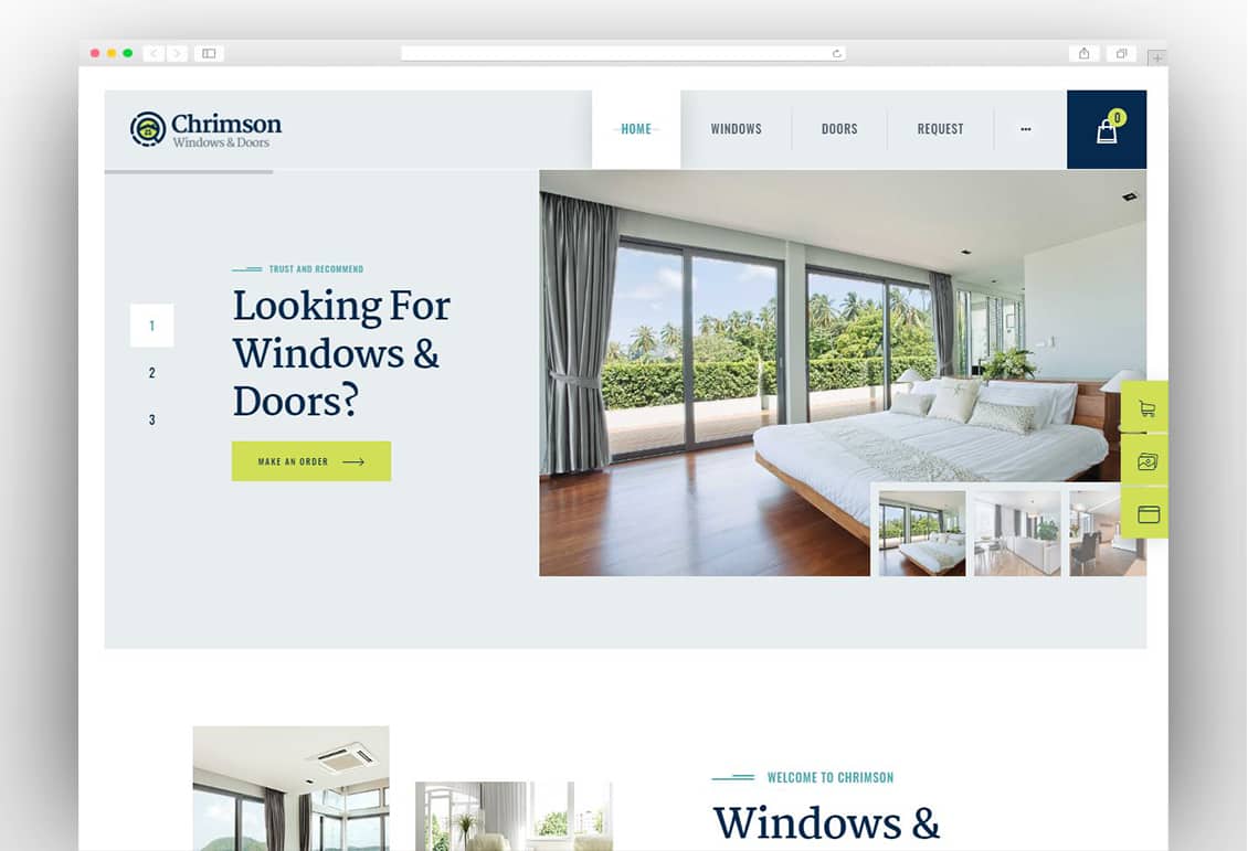 Chrimson | Windows & Doors Services Store WordPress Theme + Elementor