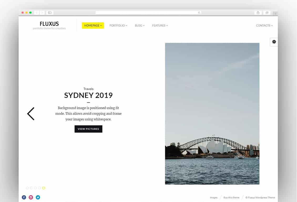 Fluxus - Portfolio Theme for Photographers