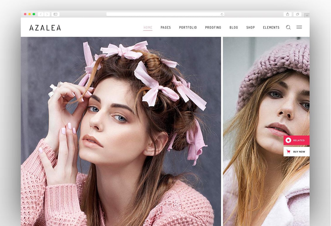 Azalea - Fashion Photography Theme