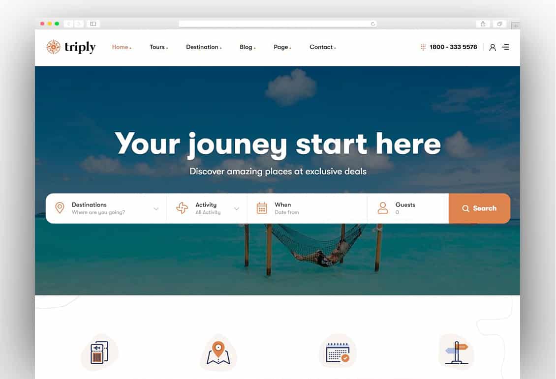 Triply - Tour Booking WordPress Theme