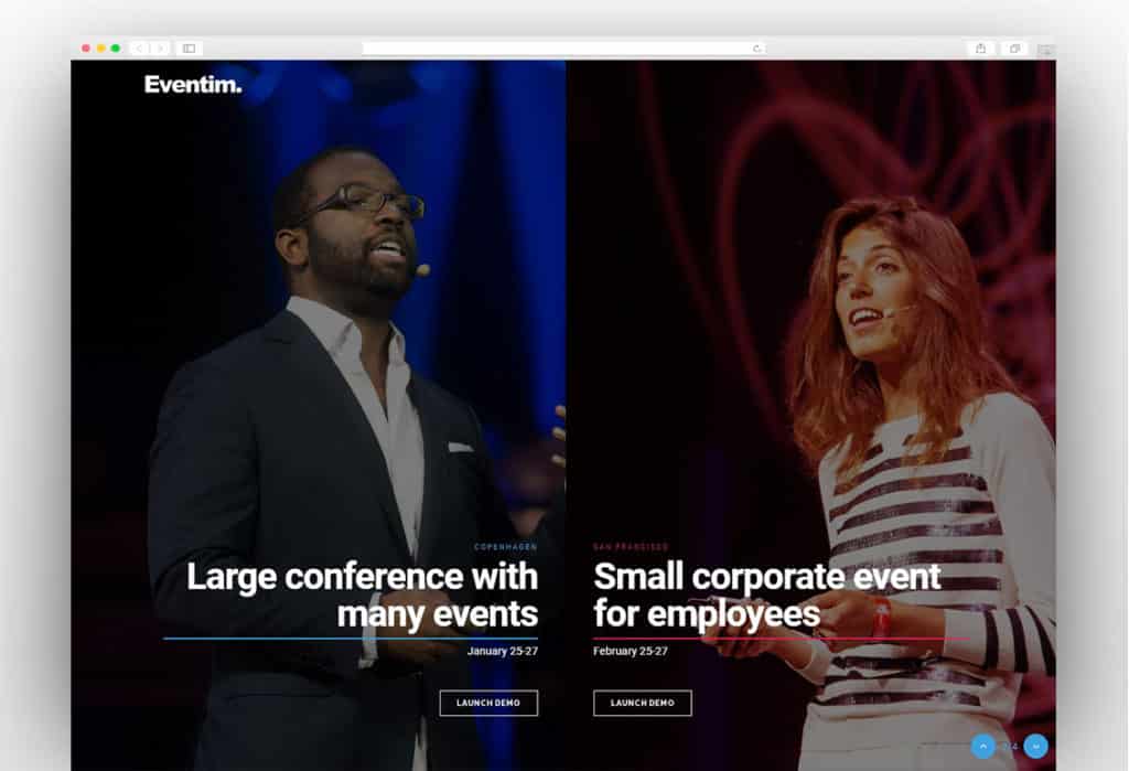 Eventim - Conference & Events Theme