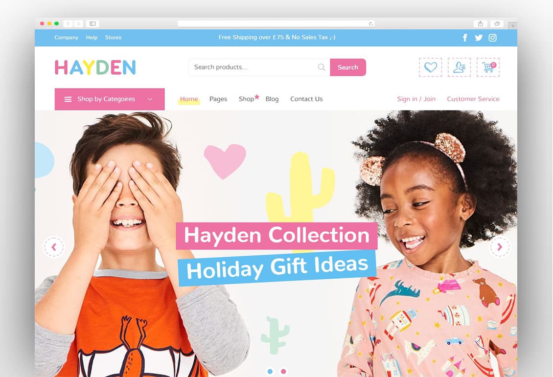 Hayden - Kids Store & Baby Shop