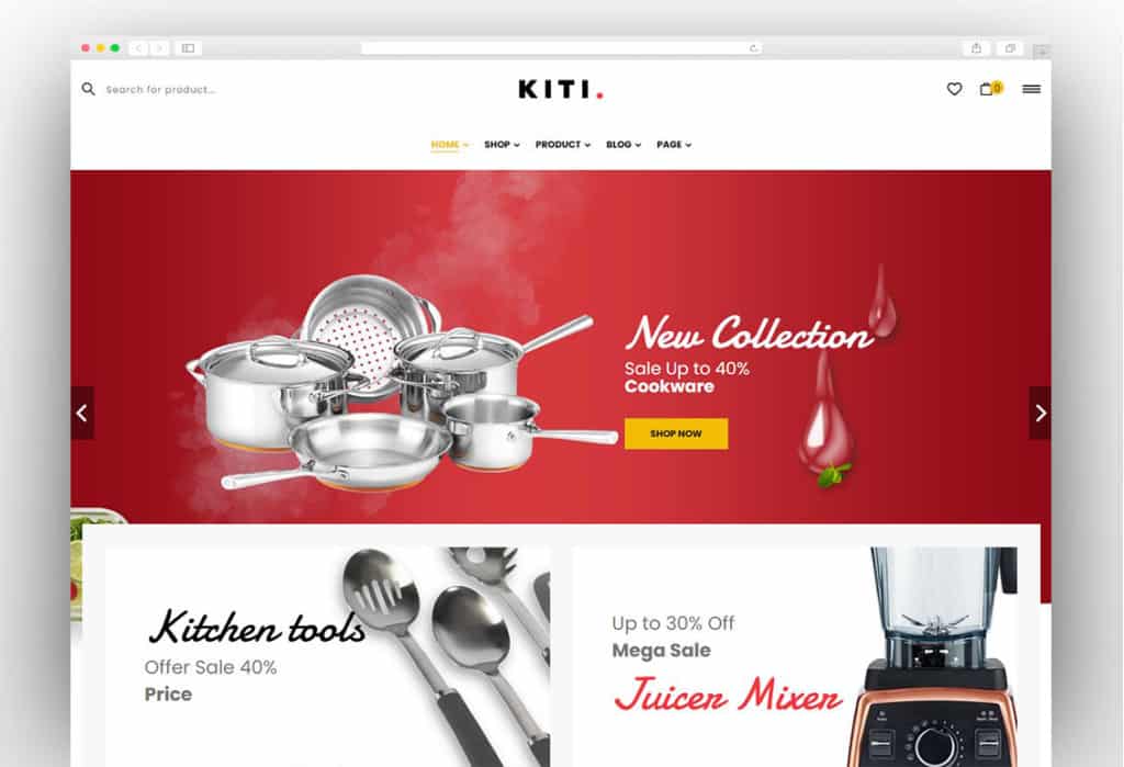 Kiti – Kitchen WooCommerce WordPress Theme