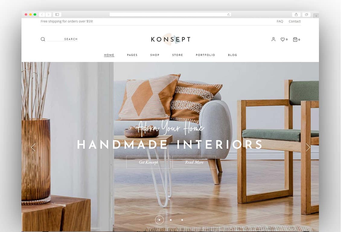 Konsept - Furniture Store Theme