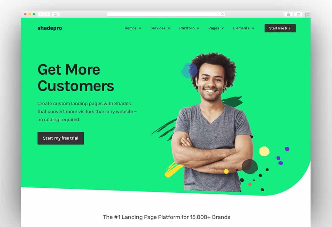 ShadePro - Startup & SaaS WordPress Theme