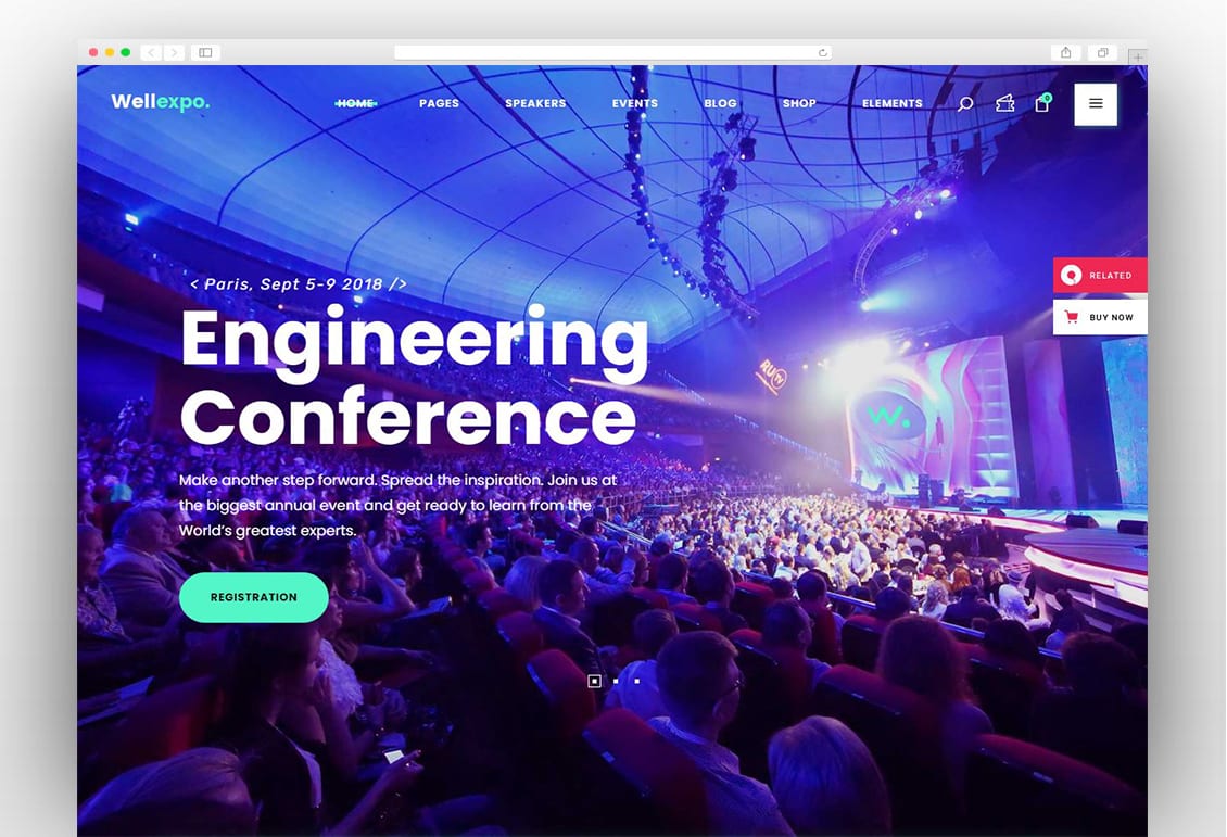 WellExpo - Event & Conference Theme