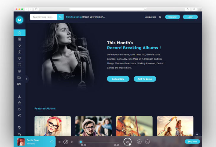 Miraculous - Multi Vendor Online Music Store WordPress Theme