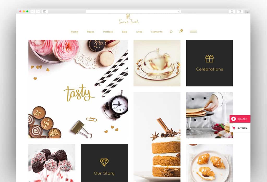 Sweet Tooth - Delicious Cake Shop Theme