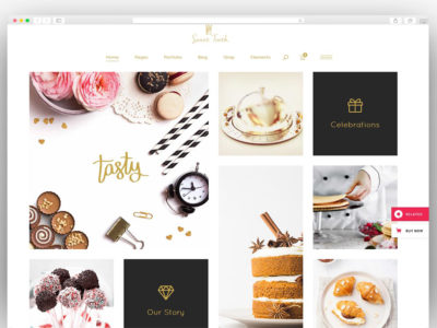 Sweet Tooth - Delicious Cake Shop Theme