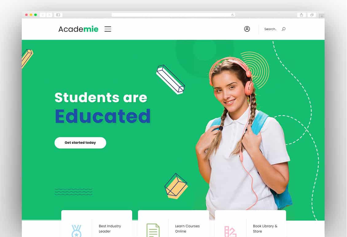 Academie - Education WordPress Theme