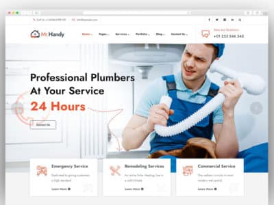 MrHandy – Handyman Services WordPress Theme