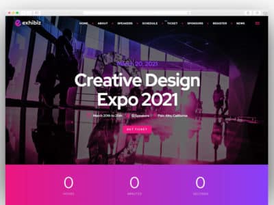 Exhibiz - Event, Conference and Meetup