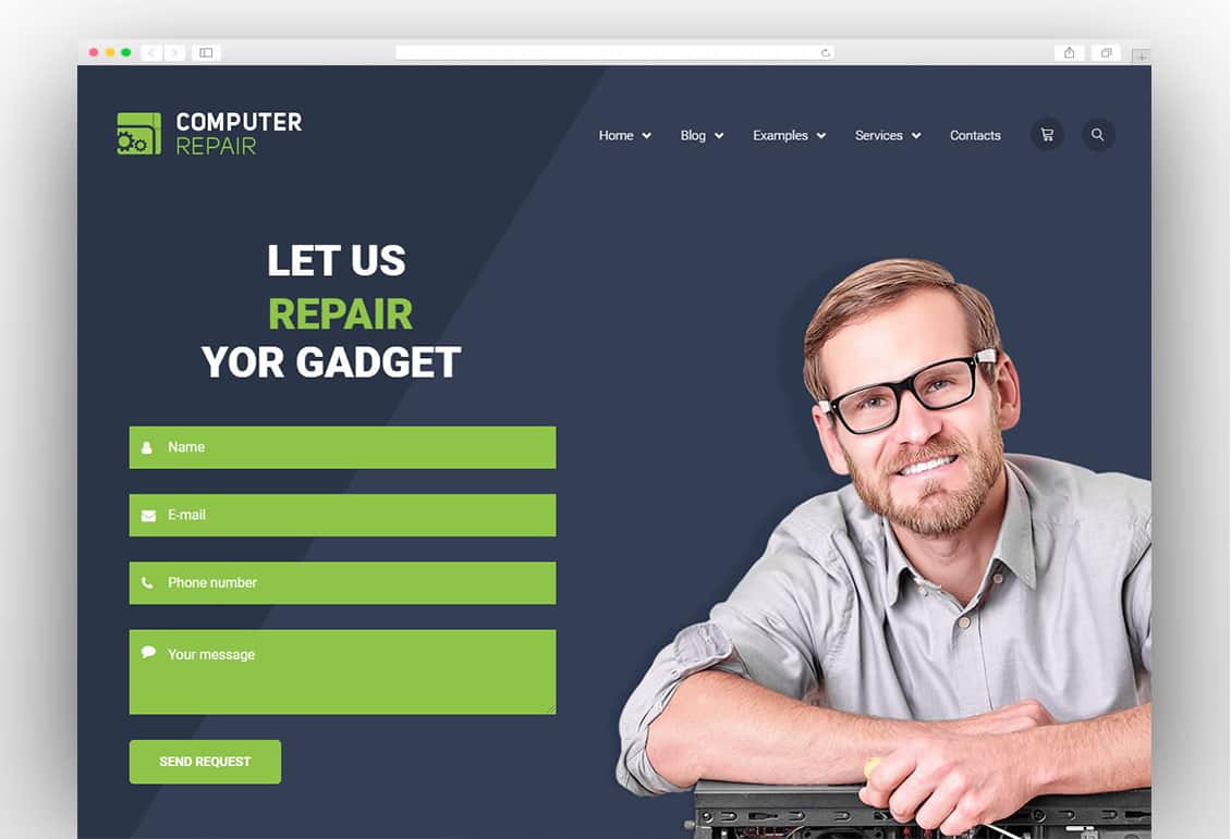 The Repair - Computer and Electronic WordPress Theme