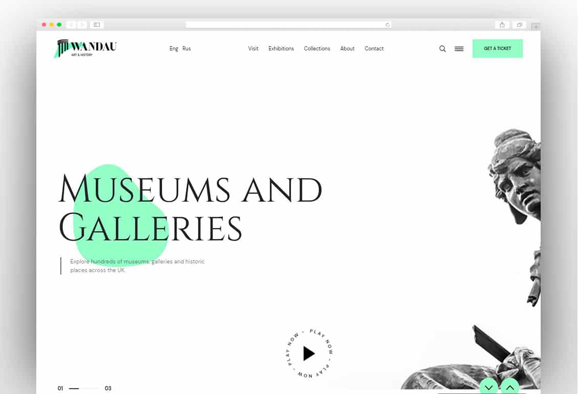 Wandau | Art & History Museum WordPress Theme