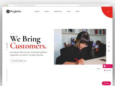 Borgholm - Marketing Agency Theme