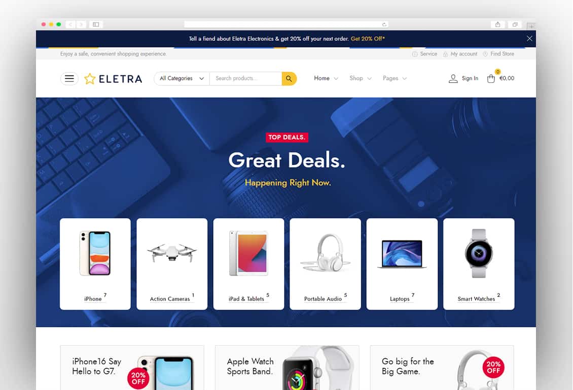 Eletra - Marketplace Electronics Store