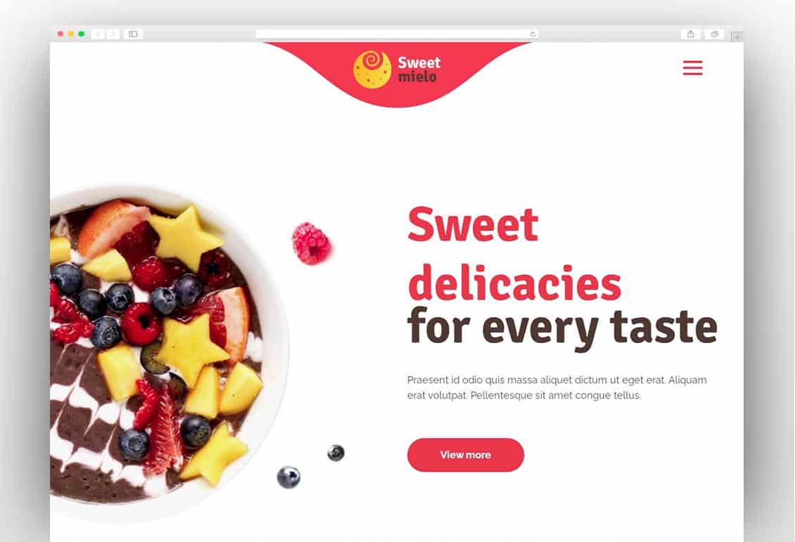 SweetMielo - Honey Production and Sweets Delicious WordPress Theme