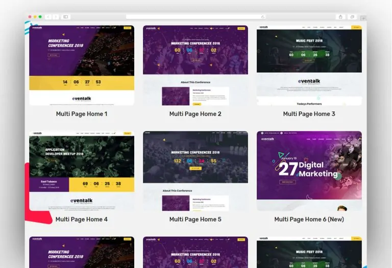 EvenTalk - Event Conference WordPress Theme for Event and Conference