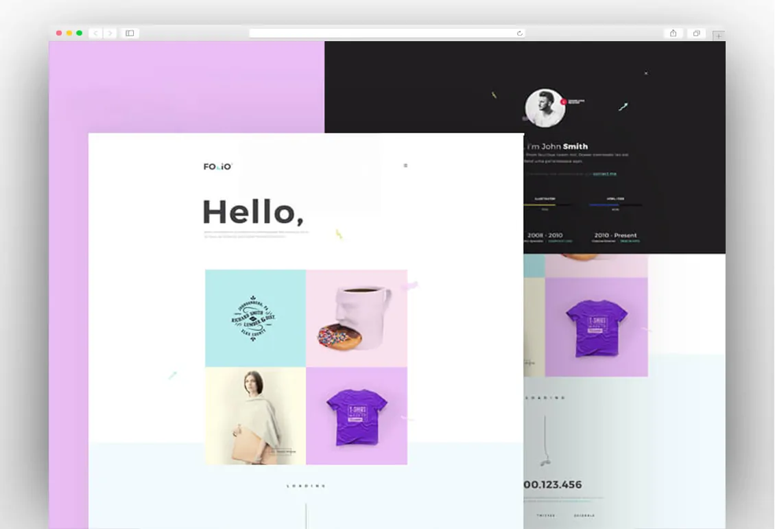 Folio Website Template