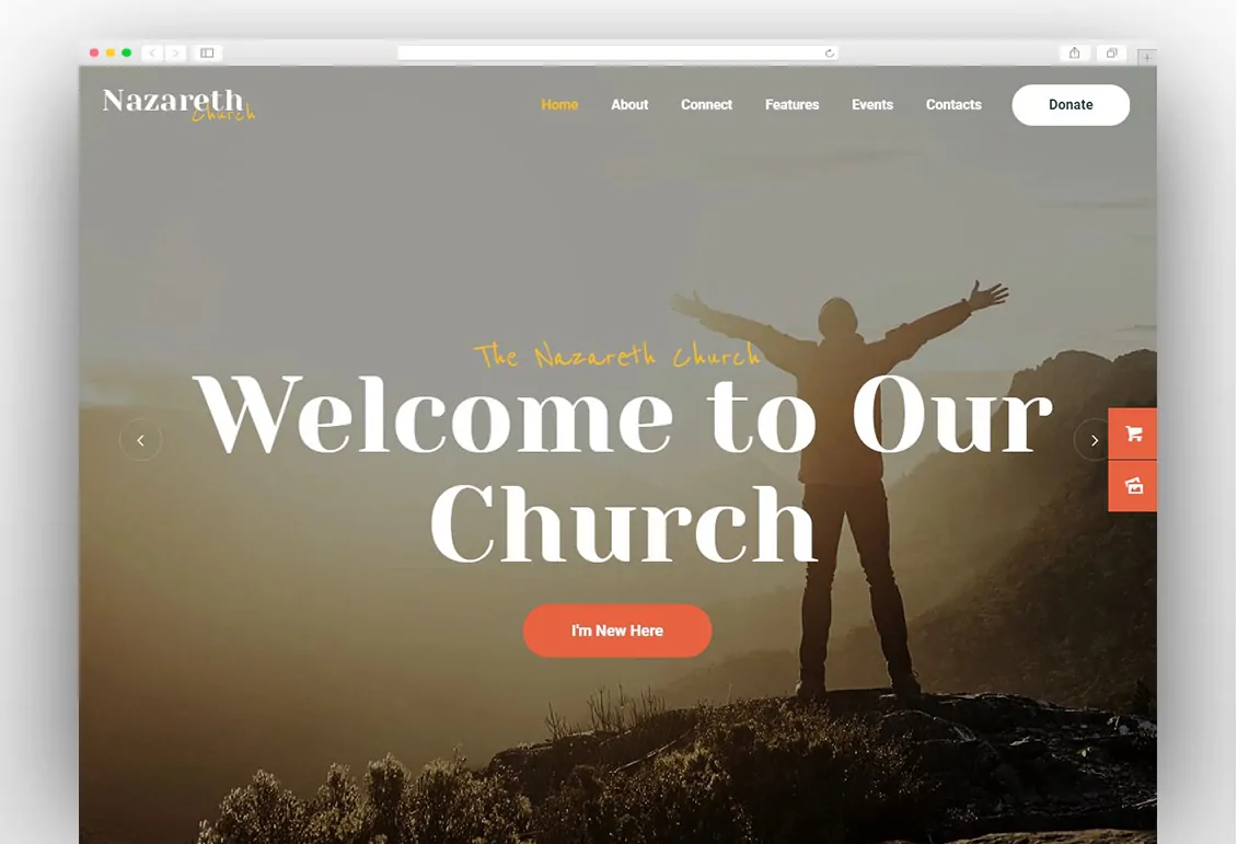 Nazareth | Church & Religion WordPress Theme