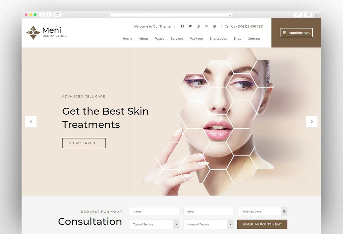 Meni - Healthcare Medical Doctor WordPress