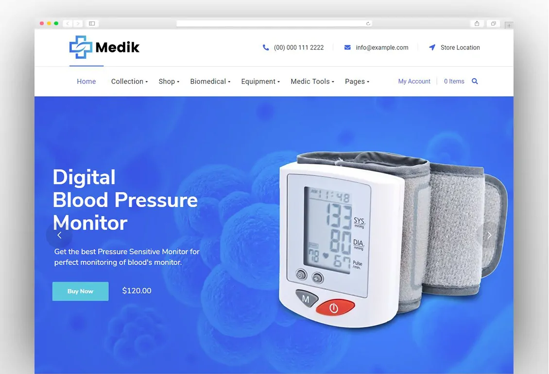 Medik - Medical WooCommerce Theme