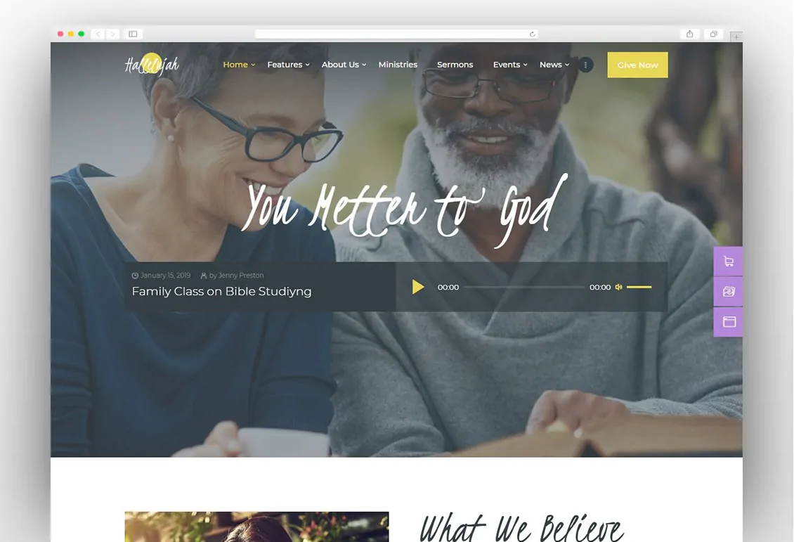 Hallelujah | Church & Religion WordPress Theme