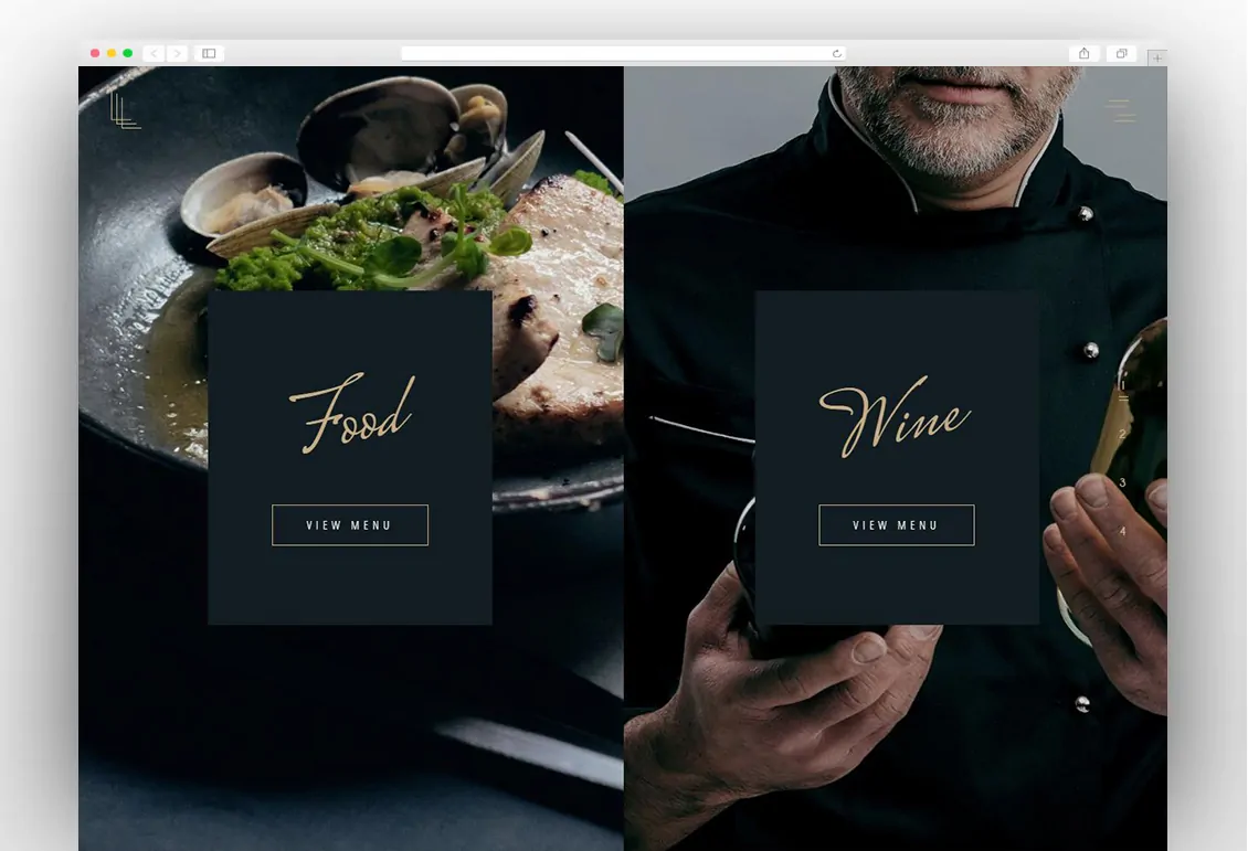 Laurent - Elegant Restaurant Theme