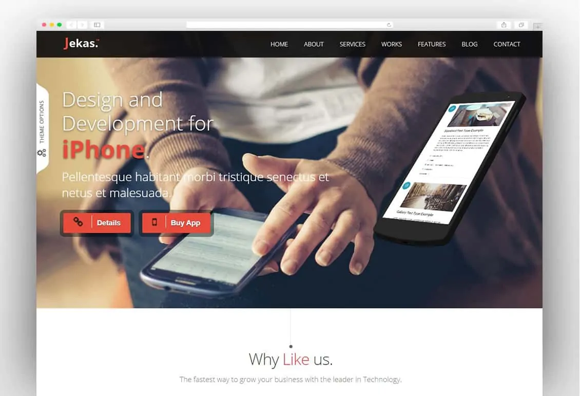 Software, Technology & Business Bootstrap Html Template - Jekas