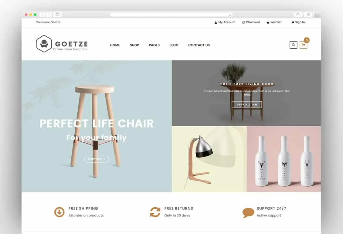 Goetze - Furniture Shopify Theme