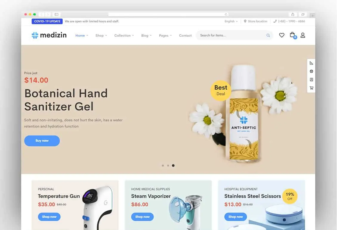 Medizin - Medical WooCommerce Theme