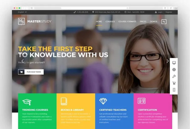 Education WordPress Theme - Masterstudy