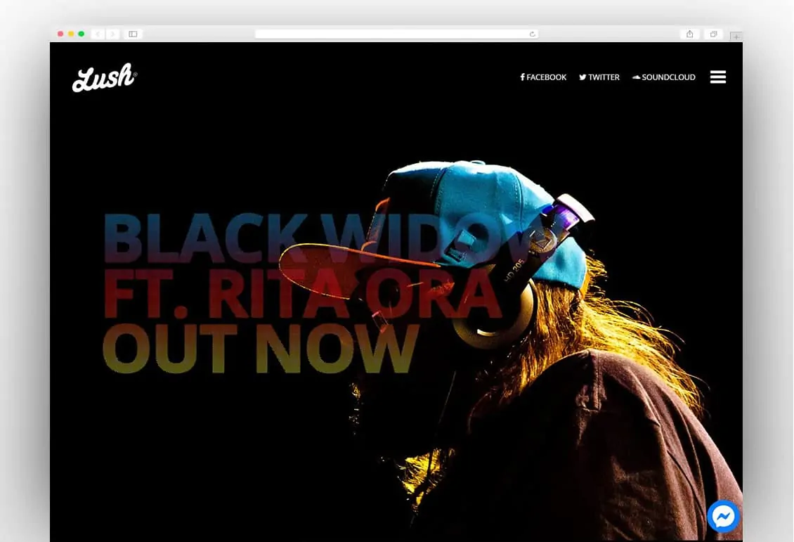 Lush - Music Band & Musician WordPress Theme
