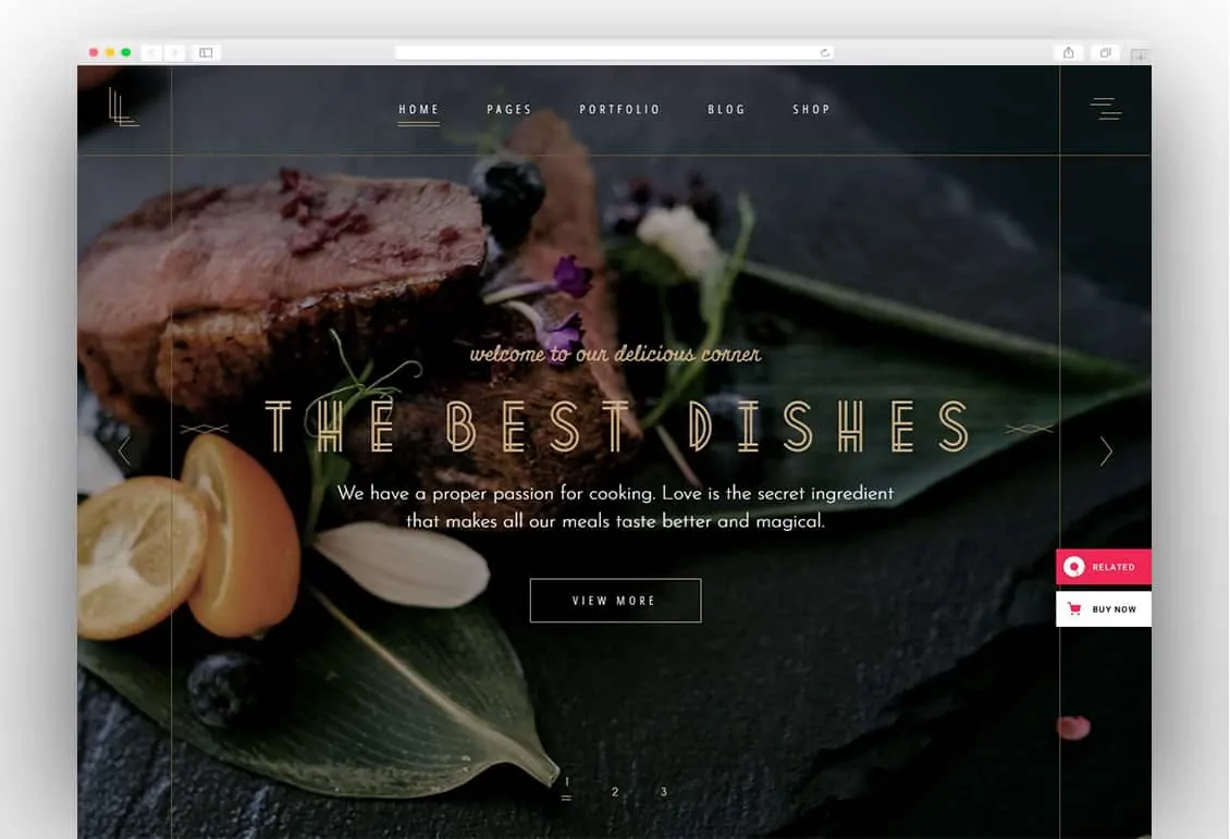 Laurent - Elegant Restaurant Theme
