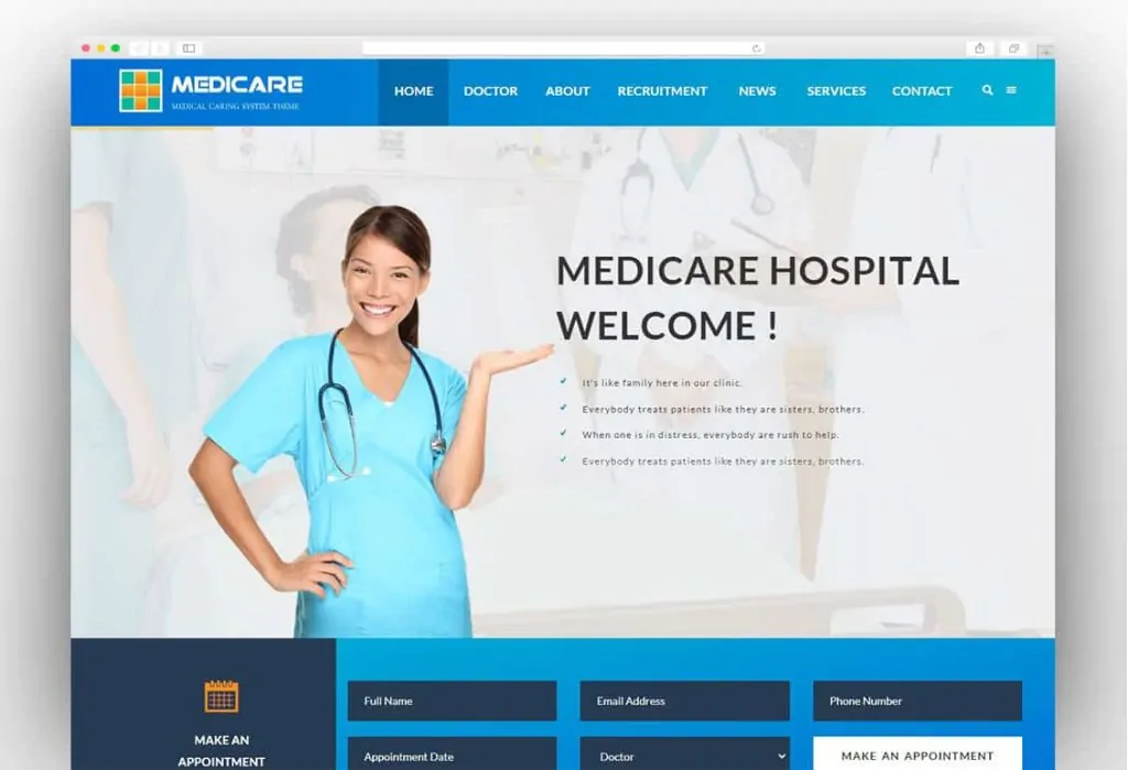 Medicare - Medical and Health Responsive WordPress Theme